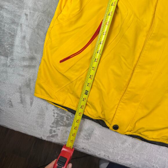 Descente Spain WC D2-8618 Exclusive model yellow gorpcore ski jacket mens XL - Picture 10 of 10